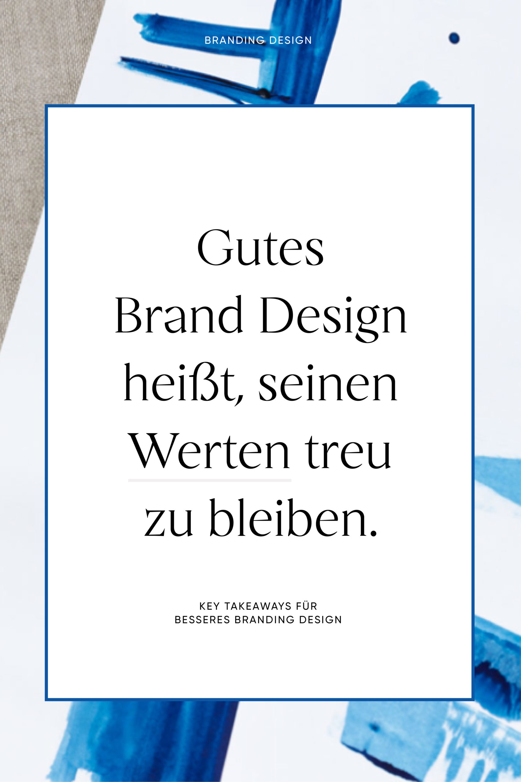 Brand Design für die Modebranche.